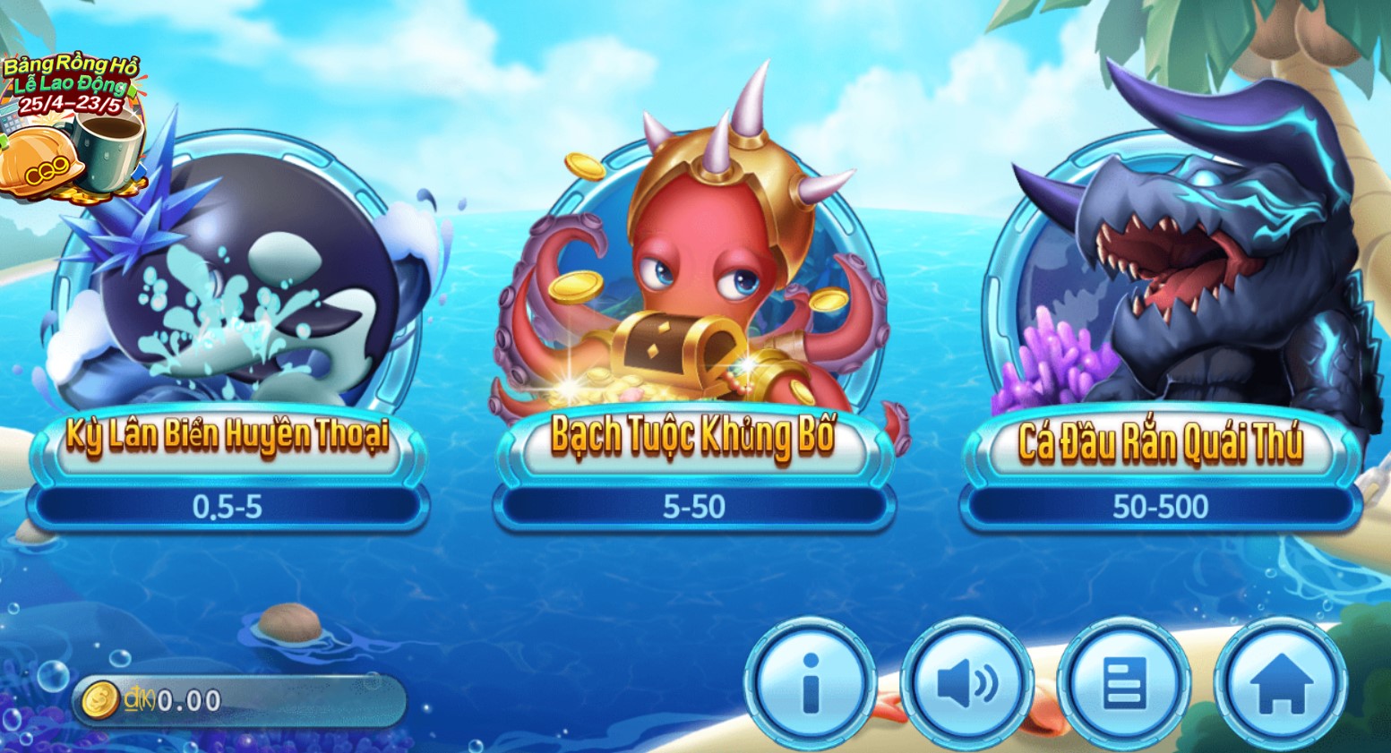 BAN CA 5 Hướng dẫn một vài thủ thuật của bắn cá ăn xu hack